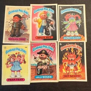 Vintage Garbage Pail Kids Cards Over 140+ cards from 85-87 Good condition